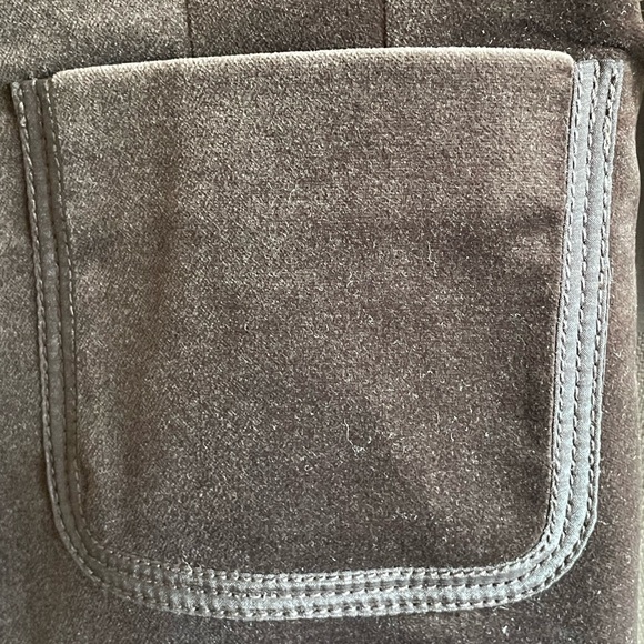 NWT Chocolate Brown Velvety Ann Taylor Blazer; Sz 6; Gorgeous for Fall & Winter! - Picture 7 of 15